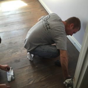 custom hardwood floor staining in greensboro