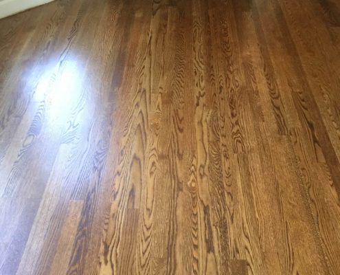 oak ridge hardwood floor install