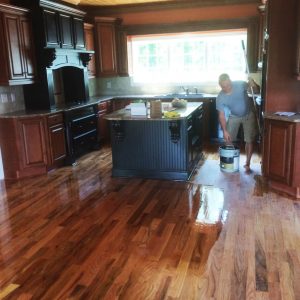 hardwood floor refinishing in greensboro