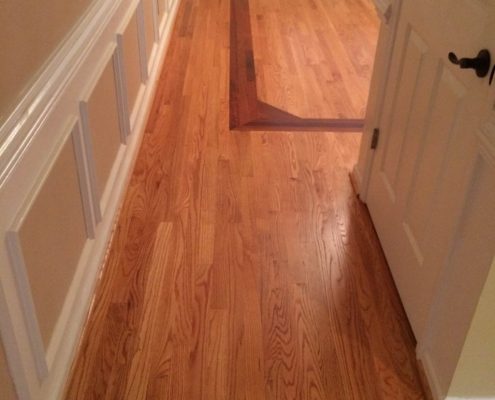 custom hardwood floor work greensboro