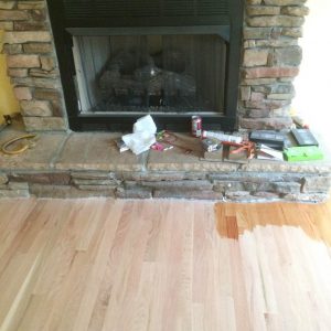 wood floor install winston