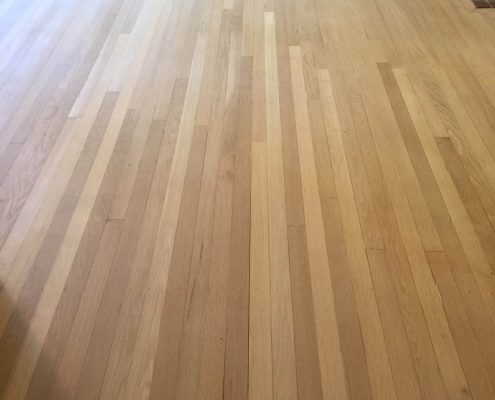 wood floor install burlington