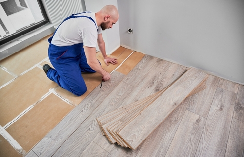 How long does it take for laminate floors to off gas