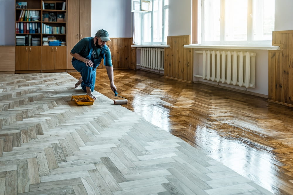 How to fix sun faded hardwood floors?